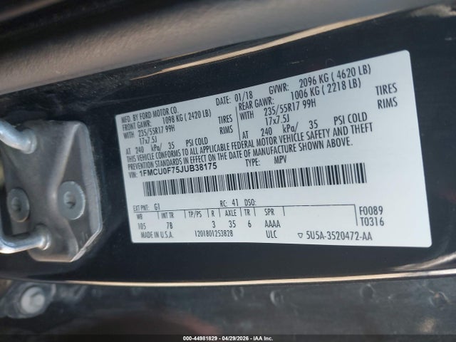 Ford Escape S