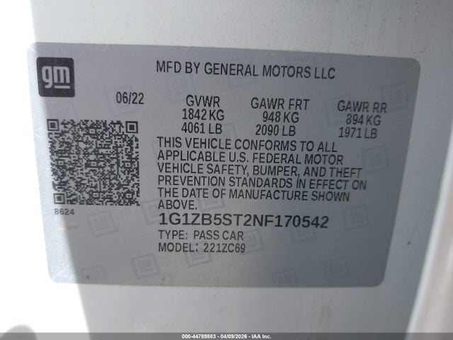Chevrolet Malibu Fwd Ls
