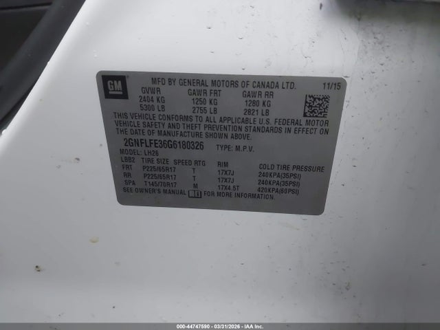 Chevrolet Equinox Lt