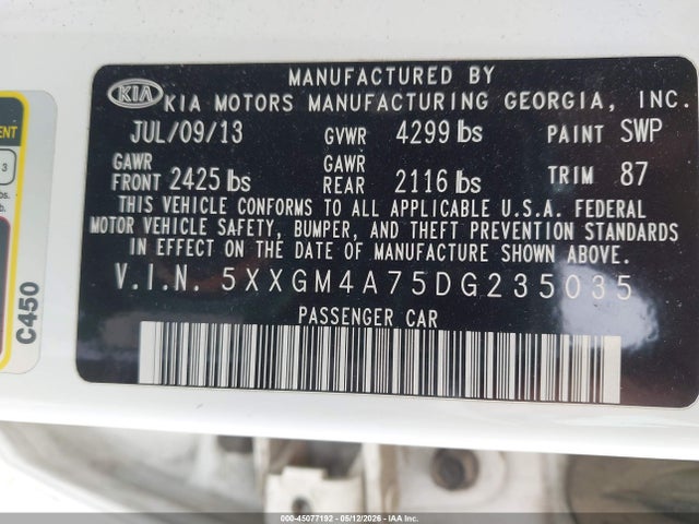 Kia Optima Lx