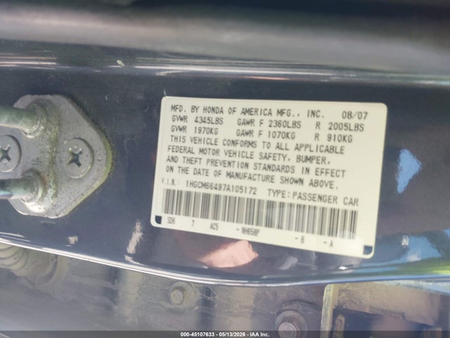 Honda Accord 3.0 Se