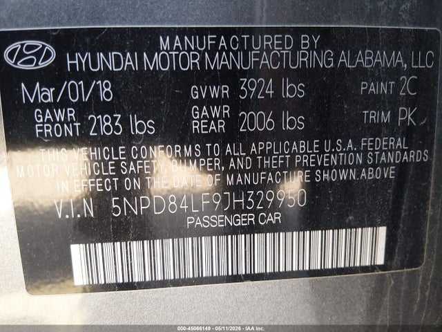 Hyundai ELANTRA Sel