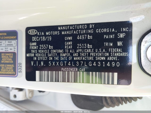 Kia Optima Se