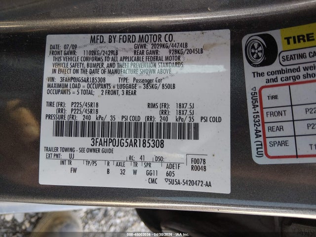 Ford Fusion Sel