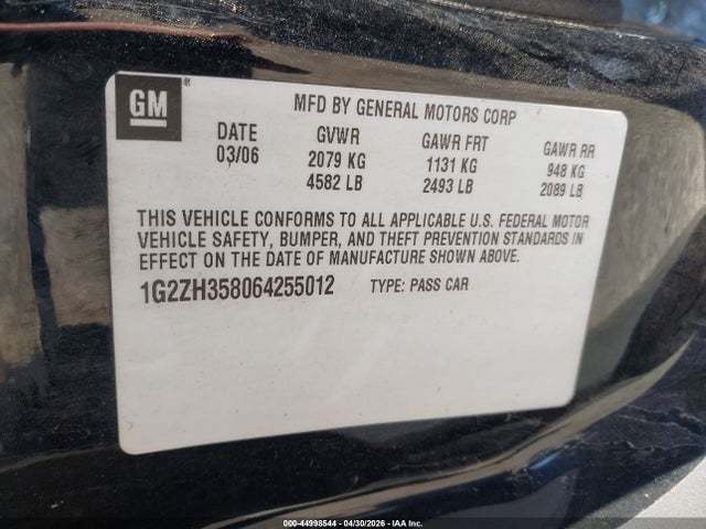 Pontiac G6 Gt