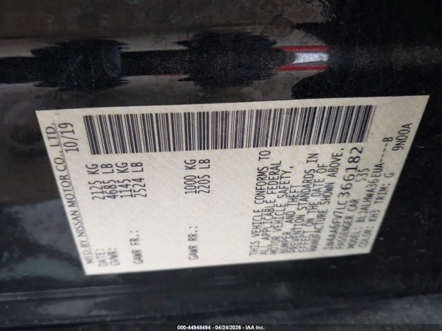 Nissan Maxima Platinum Xtronic Cvt