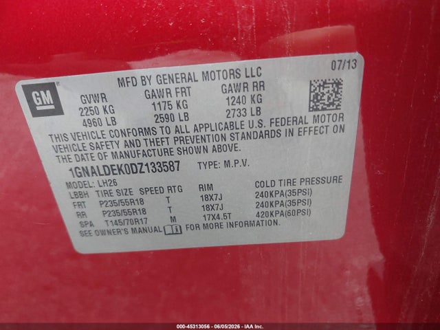Chevrolet Equinox 1lt