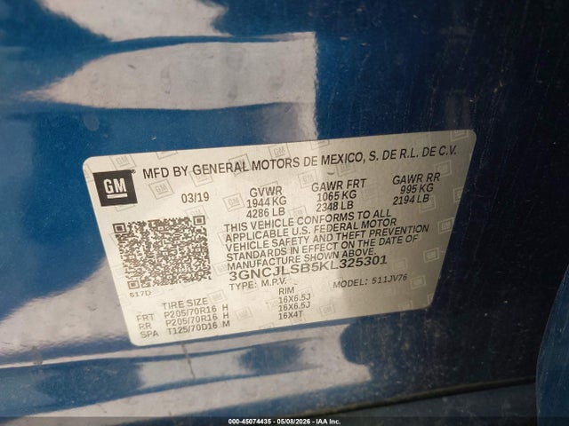 Chevrolet Trax Lt