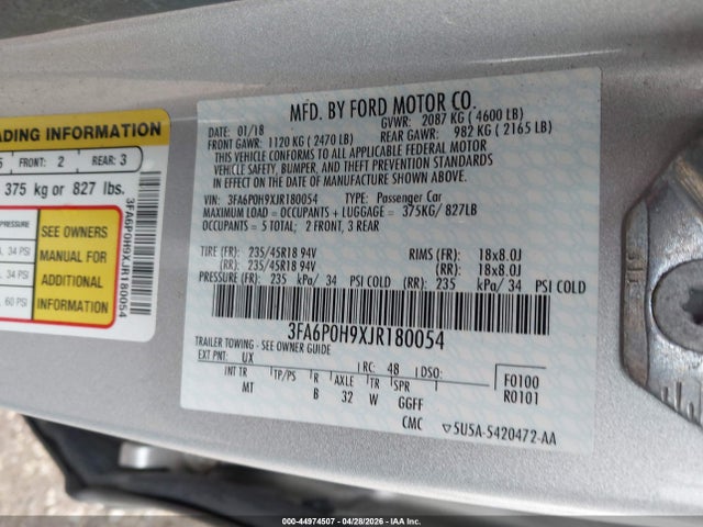 Ford Fusion Se