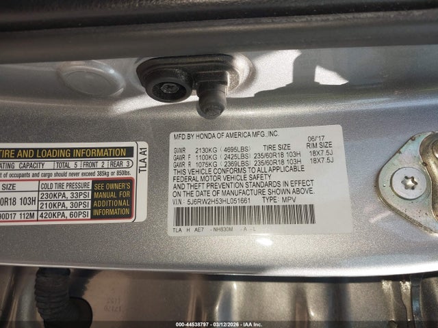 Honda CR-V Ex