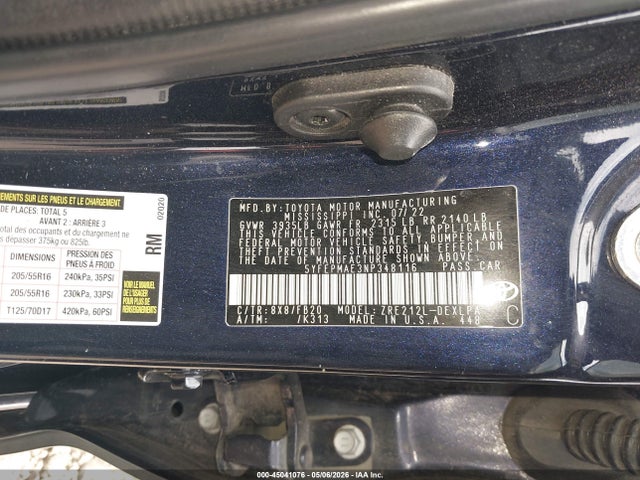 Toyota Corolla Le