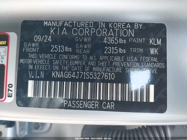 Kia K5 Gt-line