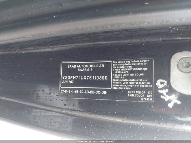 Saab 9-3 Aero