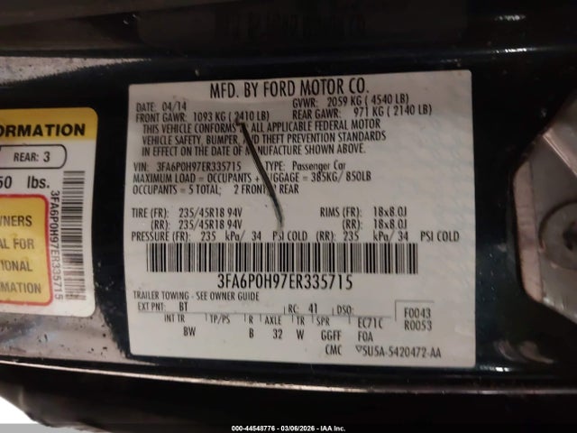 Ford Fusion Se