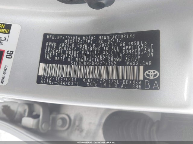 Toyota Corolla Le