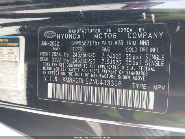 Hyundai PALISADE Sel