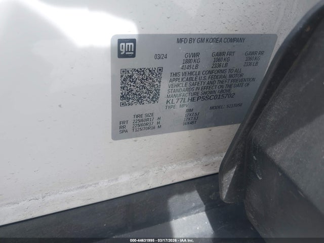 Chevrolet Trax Fwd Lt
