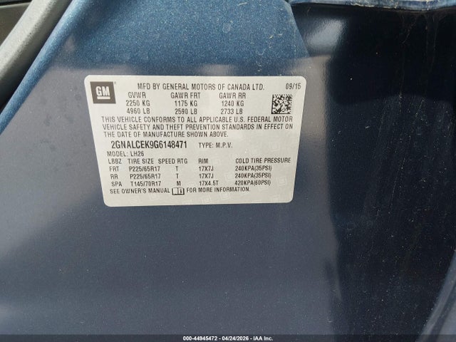 Chevrolet Equinox Lt