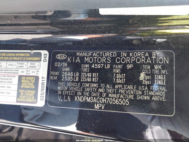 Kia Sportage Lx