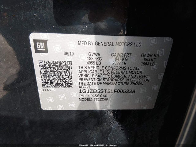 Chevrolet Malibu Fwd Ls