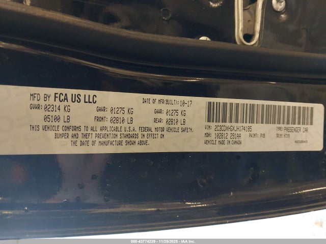 Dodge Charger Sxt Plus Rwd