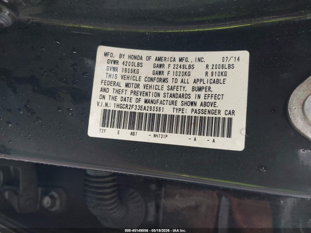 Honda Accord Lx