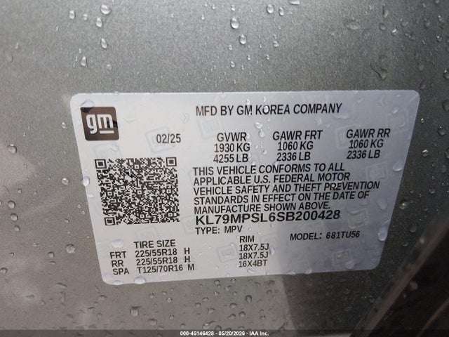 Chevrolet Trailblazer Fwd Lt