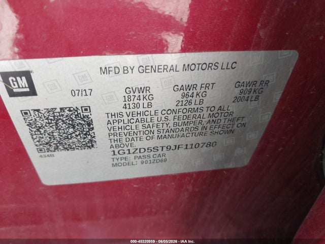 Chevrolet Malibu Lt