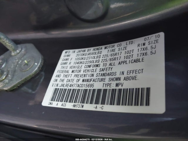 Honda CR-V Ex-l