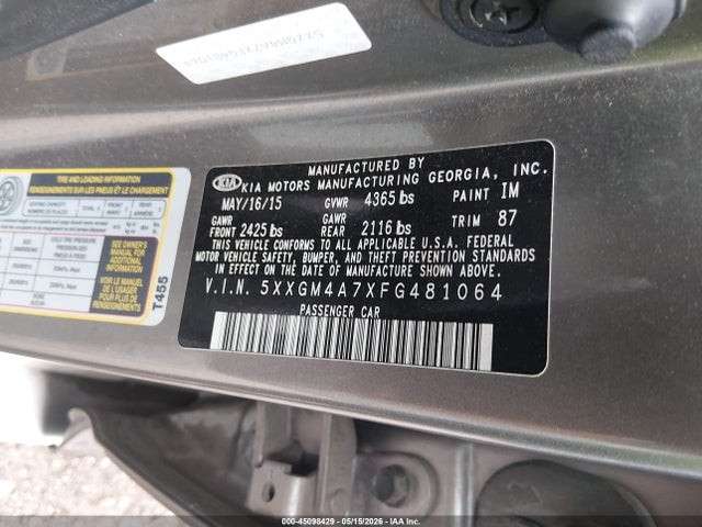Kia Optima Lx