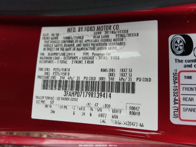 Ford Fusion Se
