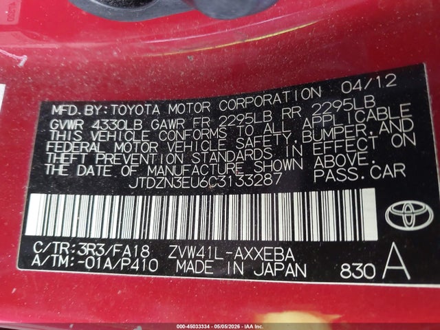 Toyota Prius v Three