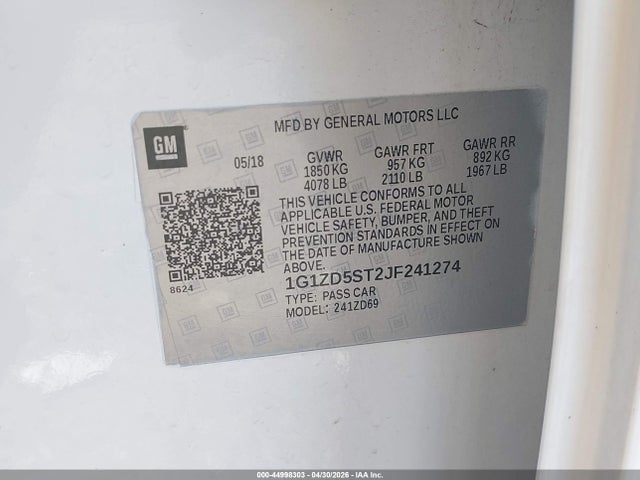 Chevrolet Malibu Lt
