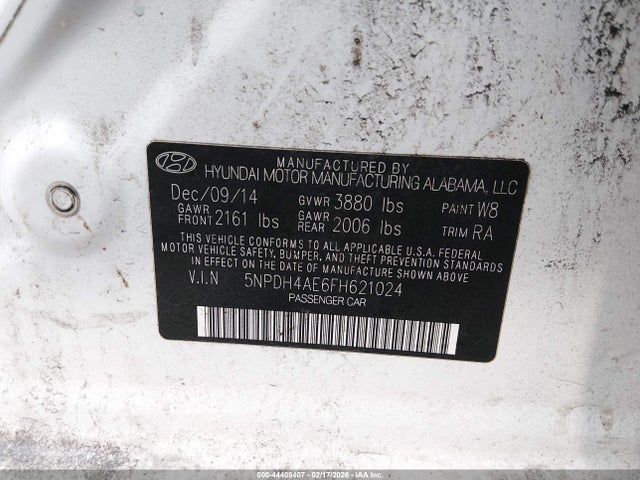 Hyundai ELANTRA Se