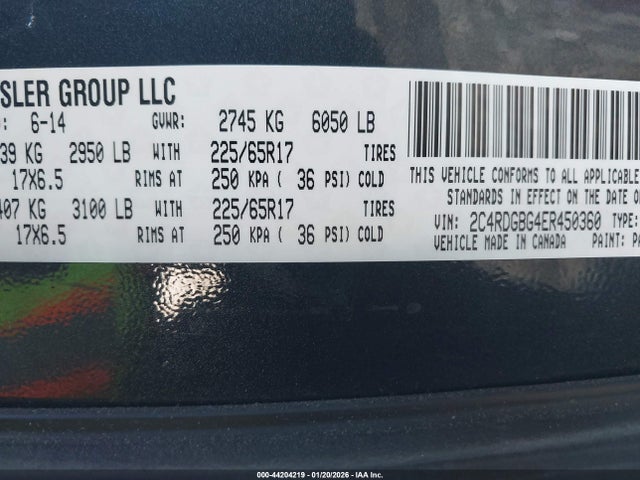 Dodge Grand Caravan American Value Pkg