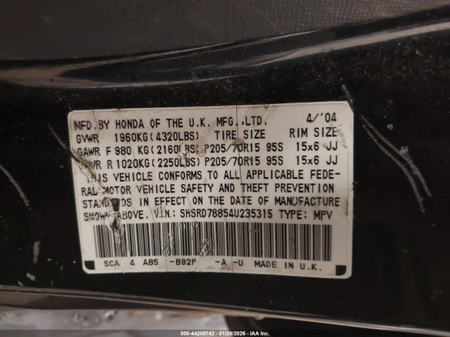 Honda CR-V Ex