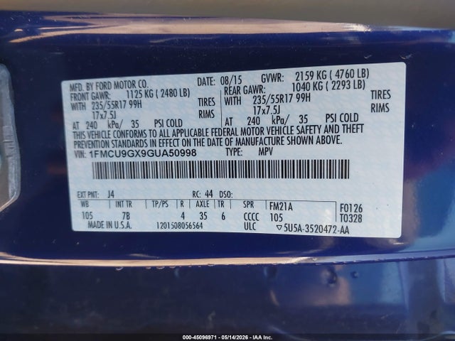 Ford Escape Se