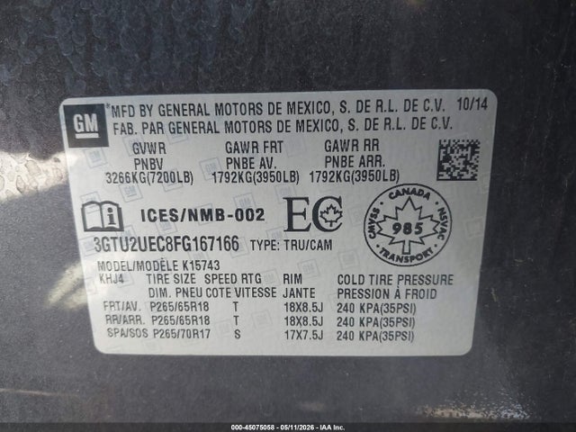 GMC Sierra 1500 Sle