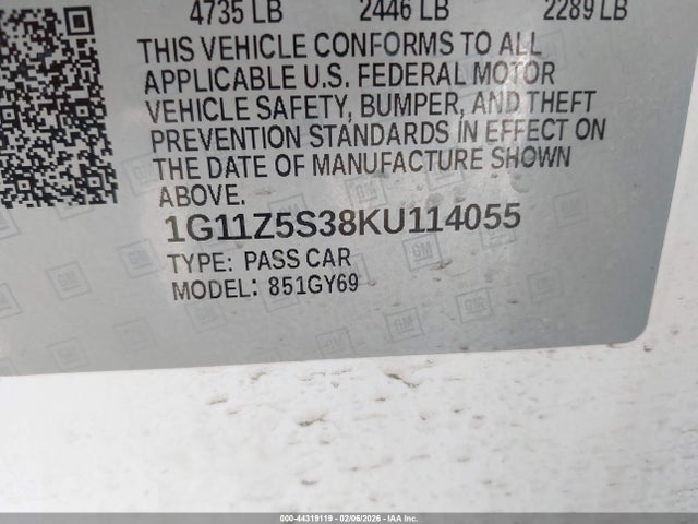 Chevrolet Impala Lt