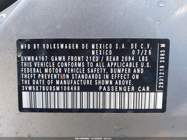 Volkswagen Jetta 1.5t S