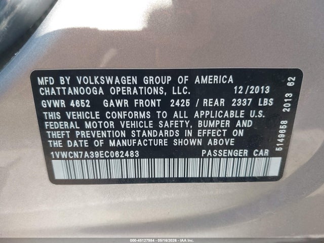 Volkswagen Passat 2.0l Tdi Sel Premium