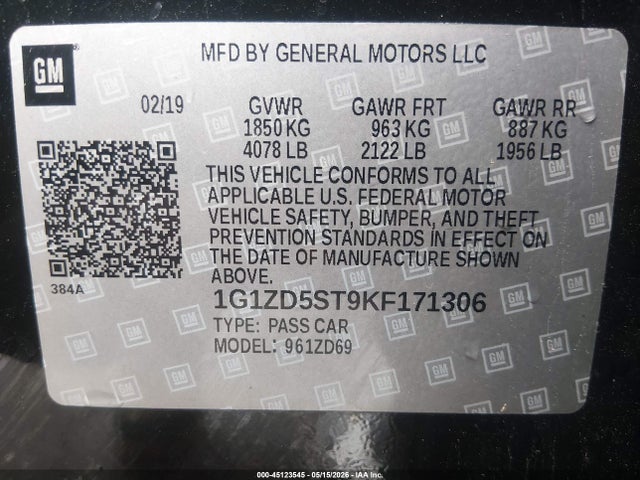 Chevrolet Malibu Lt
