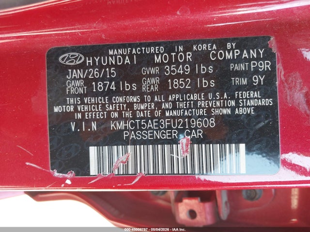 Hyundai ACCENT Gs