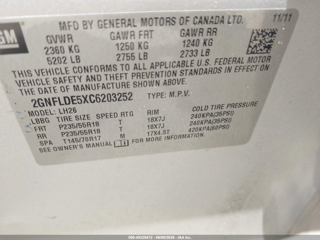 Chevrolet Equinox 1lt