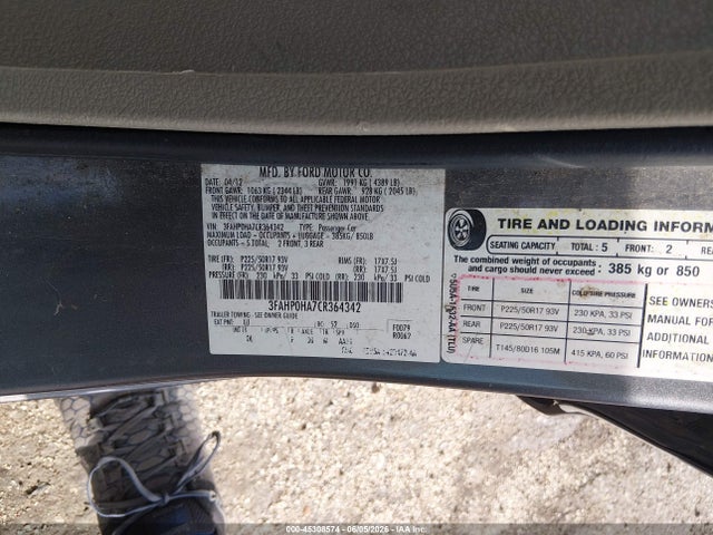 Ford Fusion Se