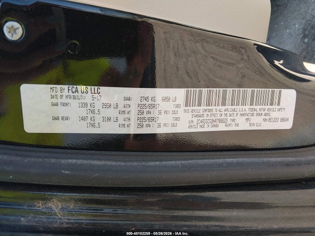 Dodge Grand Caravan Sxt