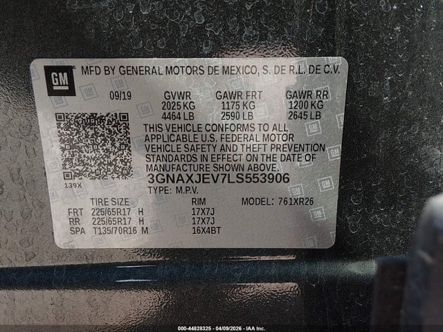Chevrolet Equinox Fwd 2fl