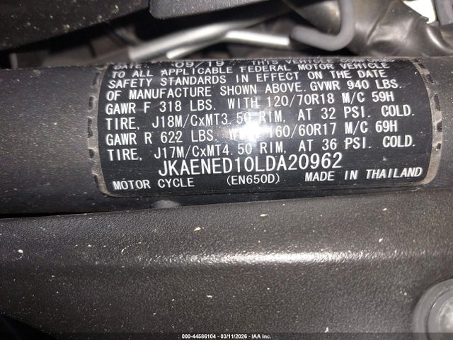 Kawasaki En650 D