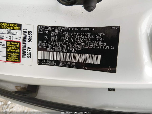 Toyota Sienna Xle