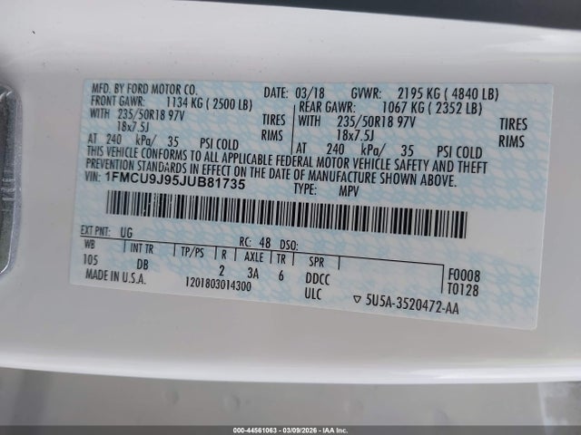 Ford Escape Titanium